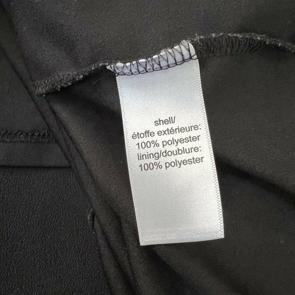 Maurices Above Knee Black Rayon Cocktail Dress Plus 2 Fits like 22 W Pockets‎ - Picture 6 of 8